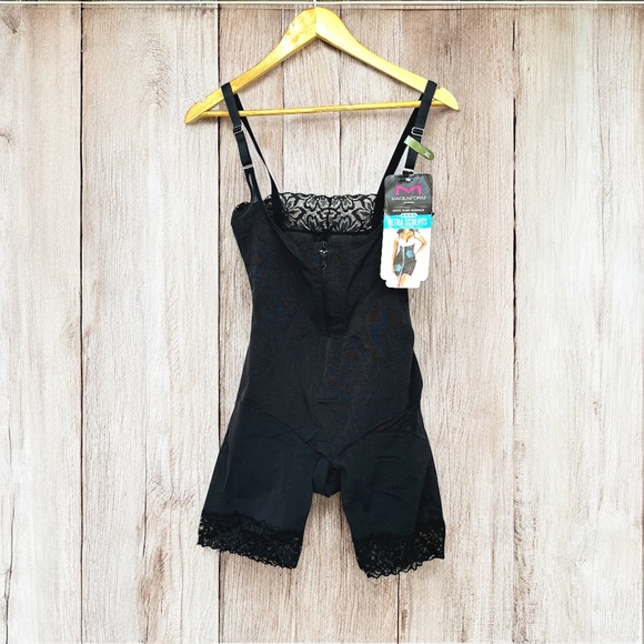 Maidenform Other - Maidenform Ultra Sculpts Open Bust Romper Size XL New With Tags Back Smoother